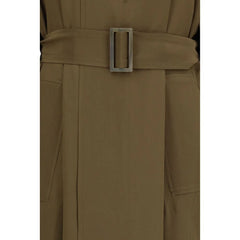 Petar Petrov Bicolor Silk Trench Coat - IT38 | S