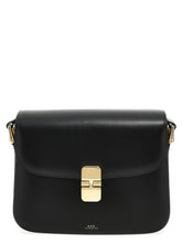 A.P.C. Black Cowhide Crossbody Bag