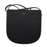 A.P.C. Black Leather Crossbody Bag - Cross Body Bags