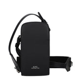 A.P.C. Black Leather Crossbody Bag - Cross Body Bags