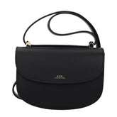 A.P.C. Black Leather Shoulder Bag - Shoulder Bags