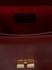 A.P.C. Bordeaux Cowhide Crossbody Bag