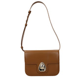 A.P.C. Brown Leather Shoulder Bag