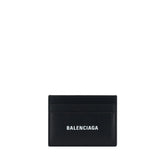 Balenciaga Black Calf Leather Bos Taurus Wallet