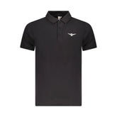Accademia Militare Black Cotton Polo Shirt - Polos