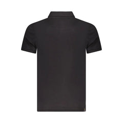 Accademia Militare Black Cotton Polo Shirt - Polos