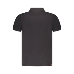 Accademia Militare Black Cotton Polo Shirt - Polos