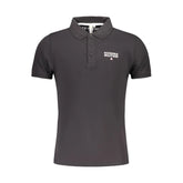 Accademia Militare Black Cotton Polo Shirt - Polos