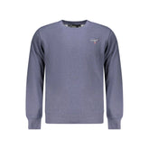 Accademia Militare Blue Cotton Men Sweater