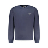 Accademia Militare Blue Cotton Men Sweater - Sweaters