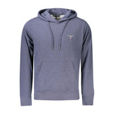 Accademia Militare Blue Cotton Men’s Hooded Sweater - Hoodies