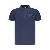 Accademia Militare Blue Cotton Polo Shirt - Polos