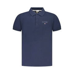 Accademia Militare Blue Cotton Polo Shirt - Polos