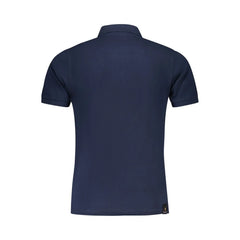 Accademia Militare Blue Cotton Polo Shirt - S