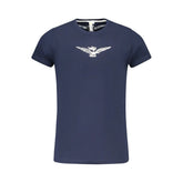 Accademia Militare Blue Cotton T-Shirt - T-Shirts