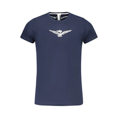 Accademia Militare Blue Cotton T-Shirt - T-Shirts