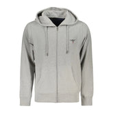 Accademia Militare Gray Cotton Men Hoodie - Hoodies