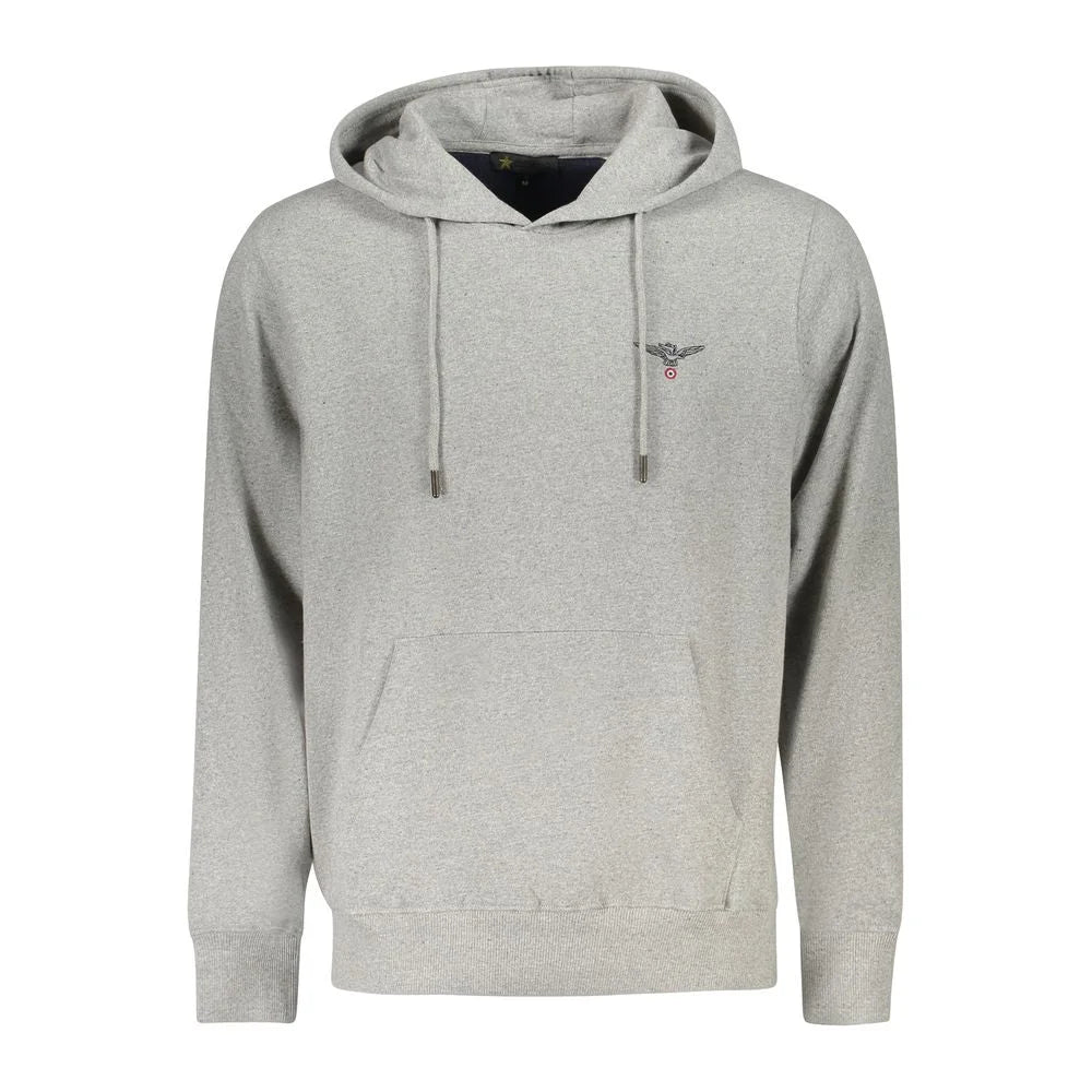 Accademia Militare Gray Cotton Men Sweater - Hoodies