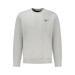 Accademia Militare Gray Cotton Men’s Sweater - Sweatshirts