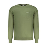 Accademia Militare Green Cotton Men Sweater - Sweaters