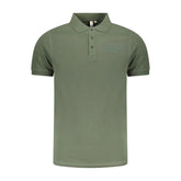 Accademia Militare Green Cotton Polo Shirt - Polos