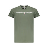 Accademia Militare Green Cotton T-Shirt - T-Shirts
