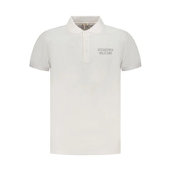 Accademia Militare White Cotton Polo Shirt - Polos