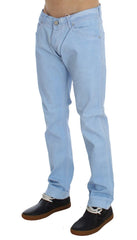 Acht Blue Cotton Stretch Low Waist Fit Jeans - W29 - Jeans