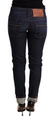 Acht Blue Washed Low Waist Skinny Denim Trouser - W26 - Jeans