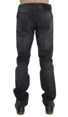 Acht Gray Cotton Regular Low Fit Jeans - W34 - Jeans