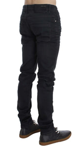 Acht Gray Cotton Stretch Slim Fit Jeans - W34 - Jeans