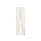 Acne Studios Beige Polyester Cargo Pants - 48 | M