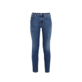 Acne Studios Blue Cotton Skinny Jeans - W27