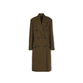 Acne Studios Brown Fibers Coat - 42