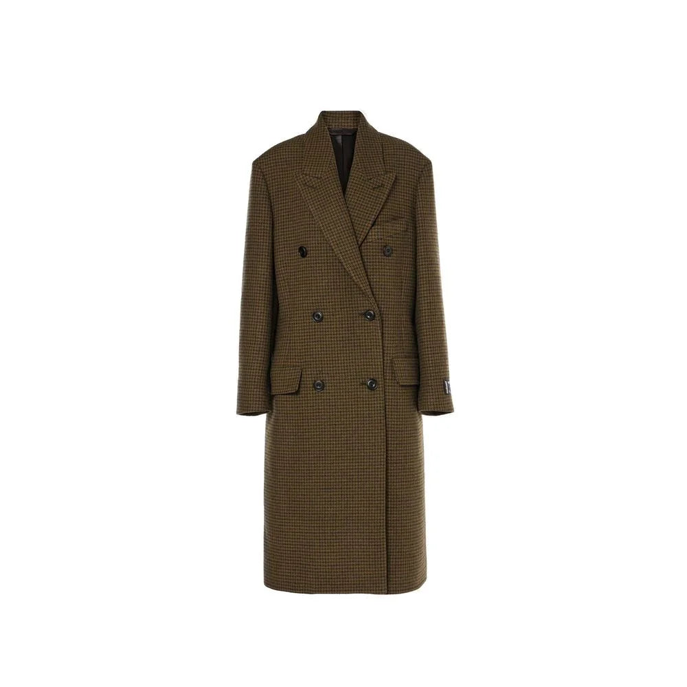 Acne Studios Brown Fibers Coat - 42