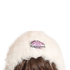 Acne Studios White Alpaca Leather Sweatshirt - XL