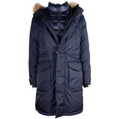 Add Blue Nylon Men’s Jacket - IT50 | L - Parkas
