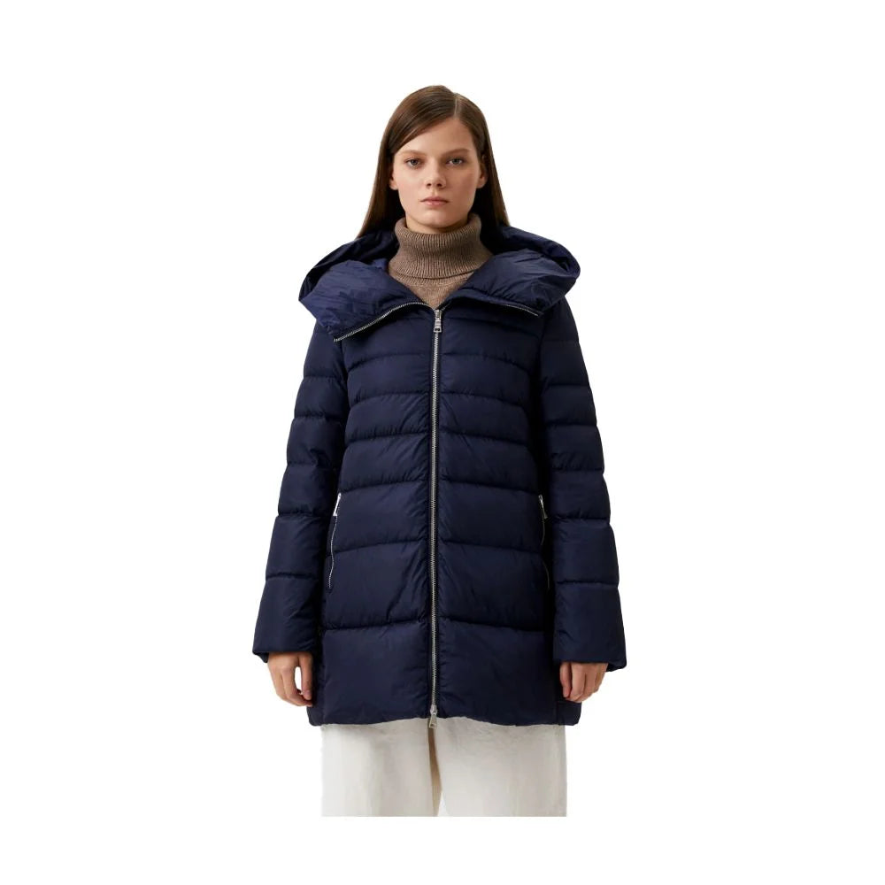 Add Blue Nylon Women Jacket - IT42|M - Puffer Jackets