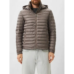 Add Gray Polyamide Men Jacket - Puffer Jackets