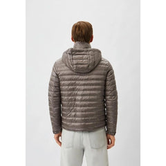 Add Gray Polyamide Men Jacket - Puffer Jackets