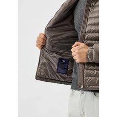 Add Gray Polyamide Men Jacket - Puffer Jackets