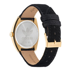 Adidas Black Leather Watch - Watches