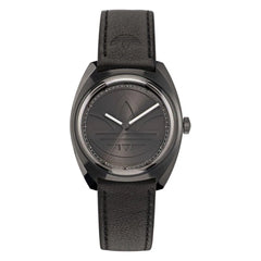 Adidas Black Leather Watch - Watches