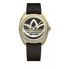 Adidas Black Leather Watch - Watches