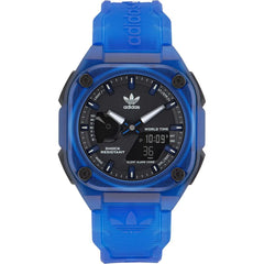 Adidas Blue Rubber Sport Watch