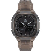 Adidas Brown Synthetic Sport Watch