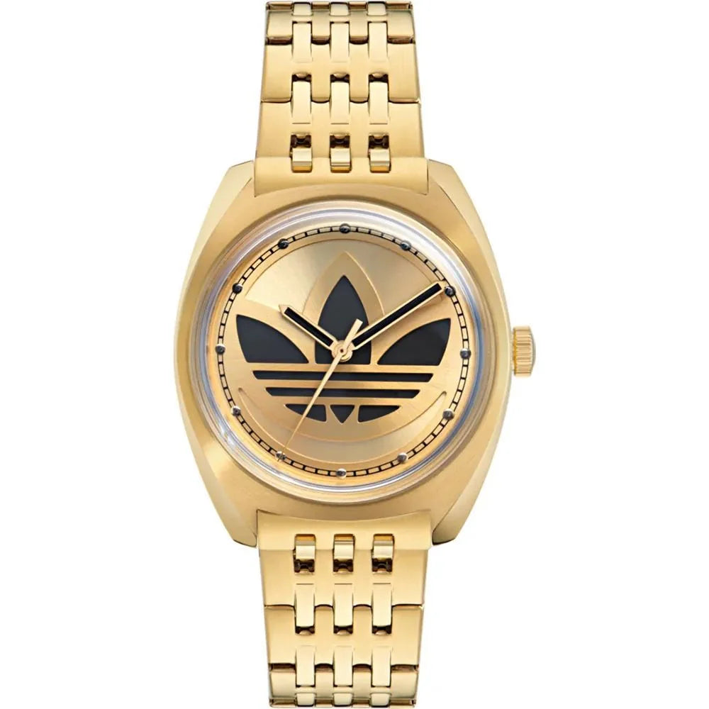 Adidas Gold Stainless Steel Bracelet Watch