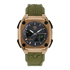 Adidas Green Synthetic Sport Watch