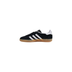 Adidas Originals Black Suede Leather Low Top Sneakers