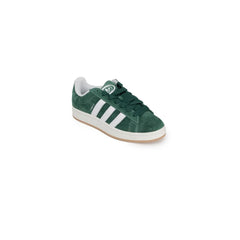 Adidas Originals Green Suede Leather Low Top Sneakers